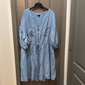 Torrid Light-Weight Blue Denim Dress